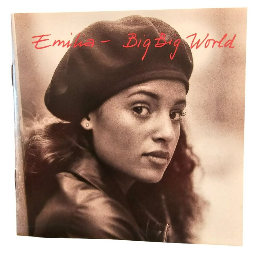 Emilia Big Big World CD Album 1990s Pop and Soul Music 37535cd